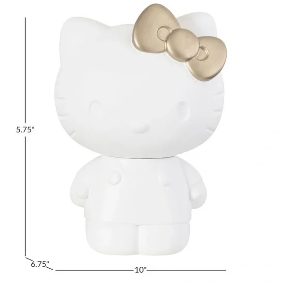 Hello Kitty Pottery Barn White Projector Night Light-NWOT - Picture 6 of 8